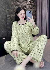 N065-Pijama 40-60kg Dài Dài Đũi Mây