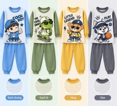 T788-Bộ cotton dài kẻ phối SM (08.22kg)
