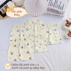 Q151-Quần chục đùi sơ sinh