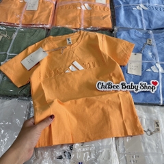 A437-Áo cộc cotton XK logo nổi (12.36kg)