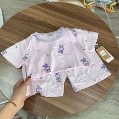 B372-Bộ cộc cotton lụa xước QC (08.27.438)