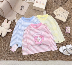 A448-Áo giấy kẻ mèo Kitty (10.22kg)