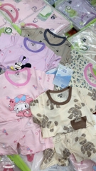B386-Bộ cộc cotton lụa đẹp (08.18.246)