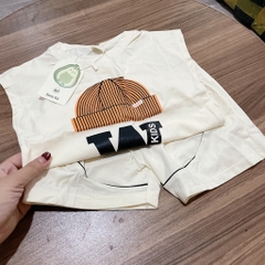 T723-Bộ cotton SN chữ W kem (08.16kg)
