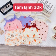 B351-Bộ tăm lạnh 2 dây bèo bé gái (05.15.215)