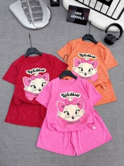 G505-Bộ cotton QC mèo hồng loang (28.45286)