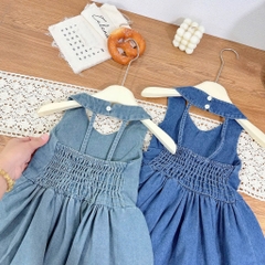 V459-Váy jean SN xoè màu bụi (08.26kg)