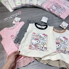 G891-Bộ cotton SN Kitty q caro (10.18kg)