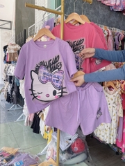 G477-Bộ cotton mèo Kitty CỒ xịn (28.42.987)