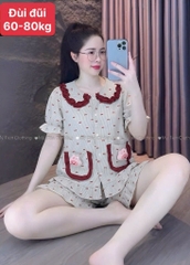 N057-Pijama Bigsize Đùi Đũi Xịn