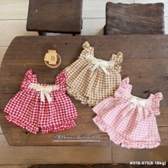 G472-Bộ pijama cánh tiên caro tim (08.16.134)