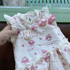 V423-Váy đũi bí thỏ SN hoa tulip (07.12kg)
