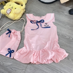 V258-Váy thuỷ thủ hồng kèm túi (10.20.556)