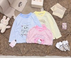A448-Áo giấy kẻ mèo Kitty (10.22kg)