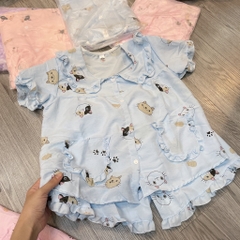 B522-Bộ pijama mèo đũi hàn Đại (20.32kg)