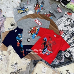 A184-Áo cotton cổ tròn siêu nhân (09.24.438)