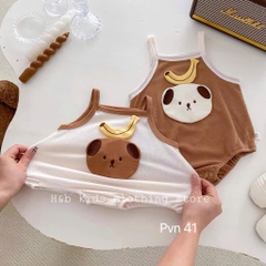 BD074-Body chip 2 dây tăm gấu