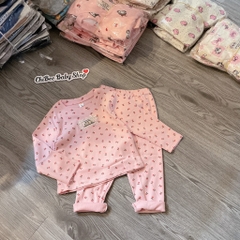 G961-Bộ dài zip ôm bé gái (09.15kg)