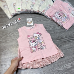 G891-Bộ cotton SN Kitty q caro (10.18kg)