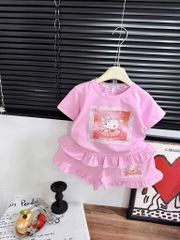 G819-Bộ cộc cotton Kitty lai bèo (16.26kg)