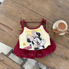 G469-Set áo 2 dây Mickey quần bí (06.12.939)