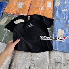 A437-Áo cộc cotton XK logo nổi (12.36kg)