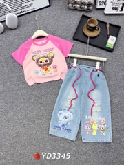 G331-Set áo ráp lăng quần baby 20S1-10