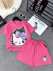 G477-Bộ cotton mèo Kitty CỒ xịn (28.42.987)