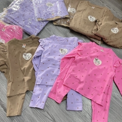 G740-Bộ cotton zip trái tim (07.15kg)