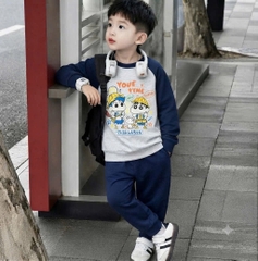 T796-Bộ cotton dài cu Shin phối (09.18kg)