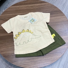 T418-Bộ cotton khủng long rêu (08.17.143)