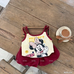 G469-Set áo 2 dây Mickey quần bí (06.12.939)