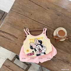 G469-Set áo 2 dây Mickey quần bí (06.12.939)