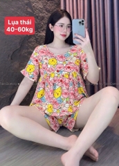 N051-Pijama 40-60kg Đùi Lụa Thái