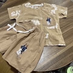 T745-Bộ cộc cotton gấu nâu W (07.14kg)