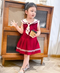 V245-Váy cotton thuỷ thủ ALO (10.22.259)