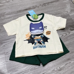 T463-Bộ cotton BATMAN nổi (08.18.250)