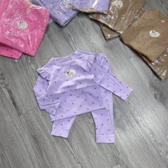 G740-Bộ cotton zip trái tim (07.15kg)