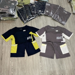 T406-Bộ cotton cộc tay Hear đại (20.30.270)