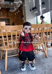 T071-Set đỏ sát nách quần hộp