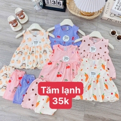 B350-Bộ tăm lạnh babydoll bé gái (05.15.220)