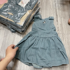 V459-Váy jean SN xoè màu bụi (08.26kg)