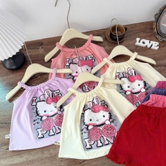 G543-Bộ 2 dây tết cổ Kitty (07.24.5658)
