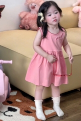 V389-Váy cotton SN viền tim (08.23kg)