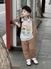 T796-Bộ cotton dài cu Shin phối (09.18kg)