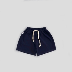 Q150-Quần đùi cotton zip rút dây