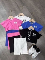 Q152-Quần legging lửng zip ôm