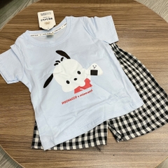 T417-Bộ cotton cún quần caro (08.17.143)