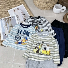 T769-Bộ dài giấy kẻ quần cotton bom (10.26kg)