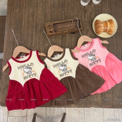 V253-Váy thun cotton Hello Kitty (08.25.551)